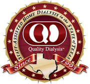 quality dialysis badge logo